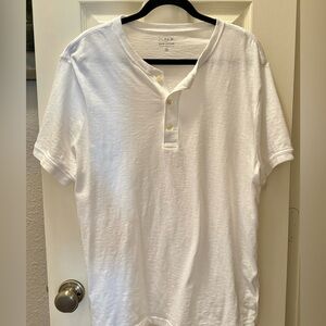 J.Crew men’s cotton Henley tee NWOT